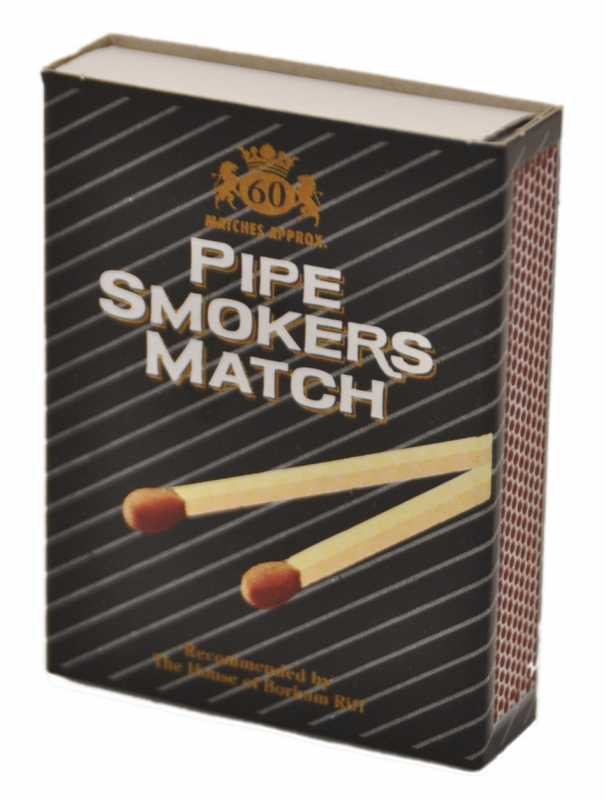 Pipe Smokers Zigarren Streichhölzer 60 Stück 56 MM